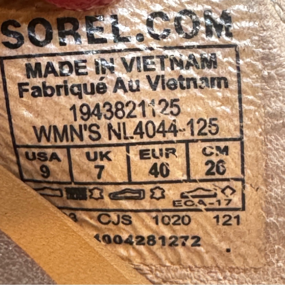 Sorel Ella Crisscrossed Elastic Sandals Size 9 - Picture 6 of 7
